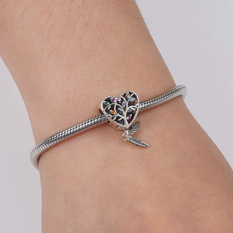 Tree of Life Pendant Dangle Charm Sterling Silver_3