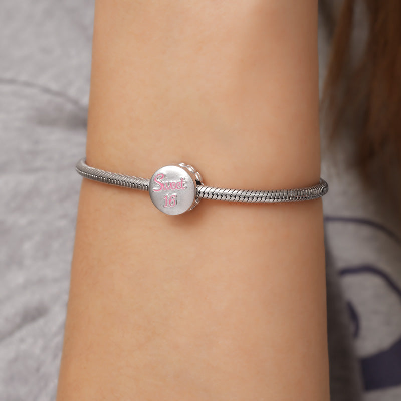 Gnoce "Sweet 16" Birthday Cake Charm_5