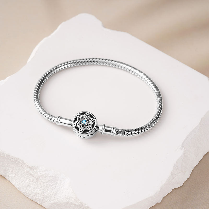 Gnoce Star Basic Snake Chain Bracelet_3