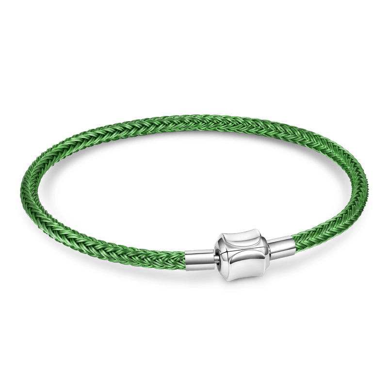Gnoce Green Basic Bracelet with 2 Pieces of Stoppers_1