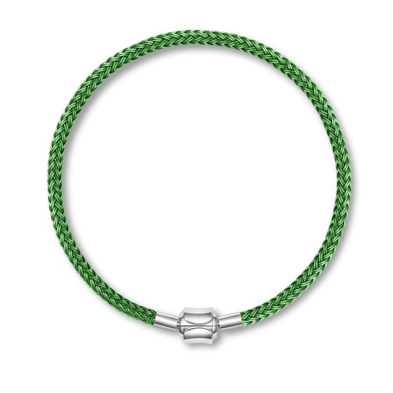 Gnoce Green Basic Bracelet with 2 Pieces of Stoppers_2