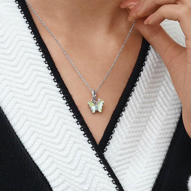 Gnoce Fantasy Butterfly Pendant Dangle Charm_6