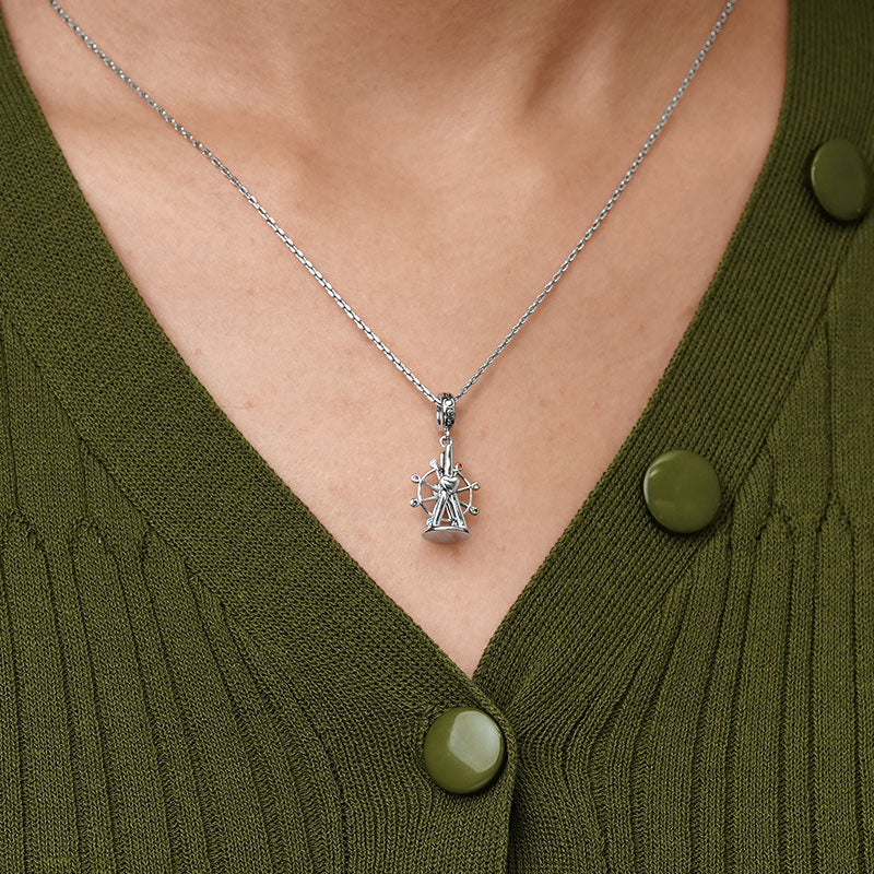 Gnoce Best Moment Ferris Wheel Pendant Dangle Cham_7