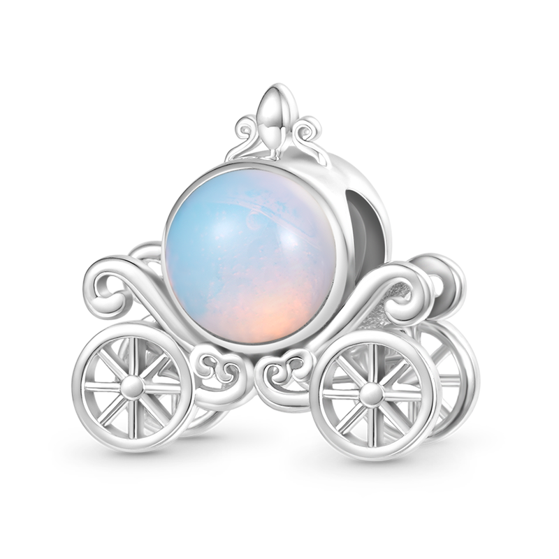 Gnoce Moonstone Magic Carriage Charm_1