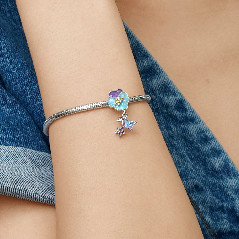 Gnoce Gradient Phalaenopsis Orchid Flower Charm_5