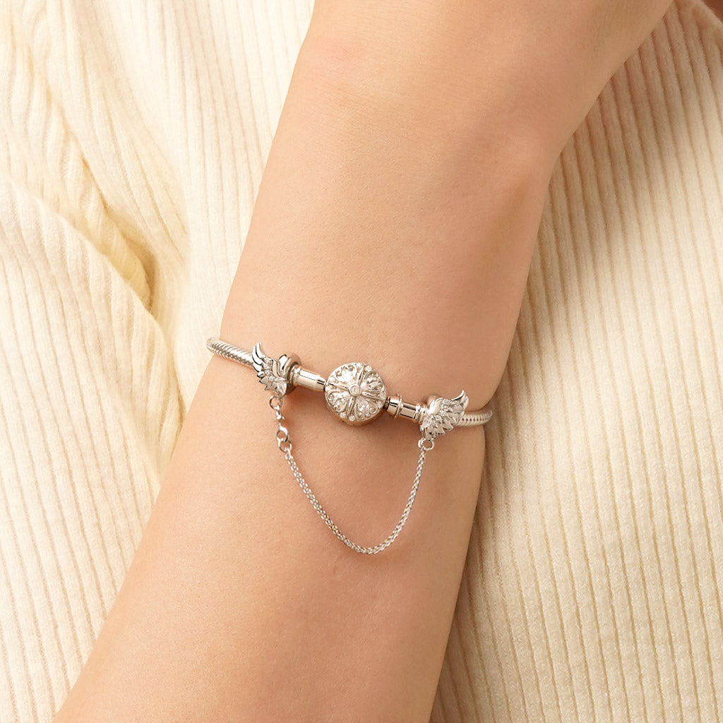 Gnoce Angel Wings Safety Chain Charm_5