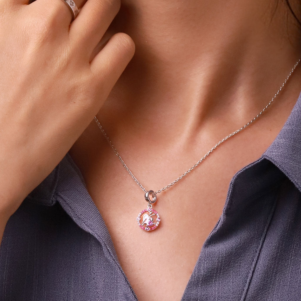 Gnoce Romantic Love Universe Pendant Dangle Charm_5