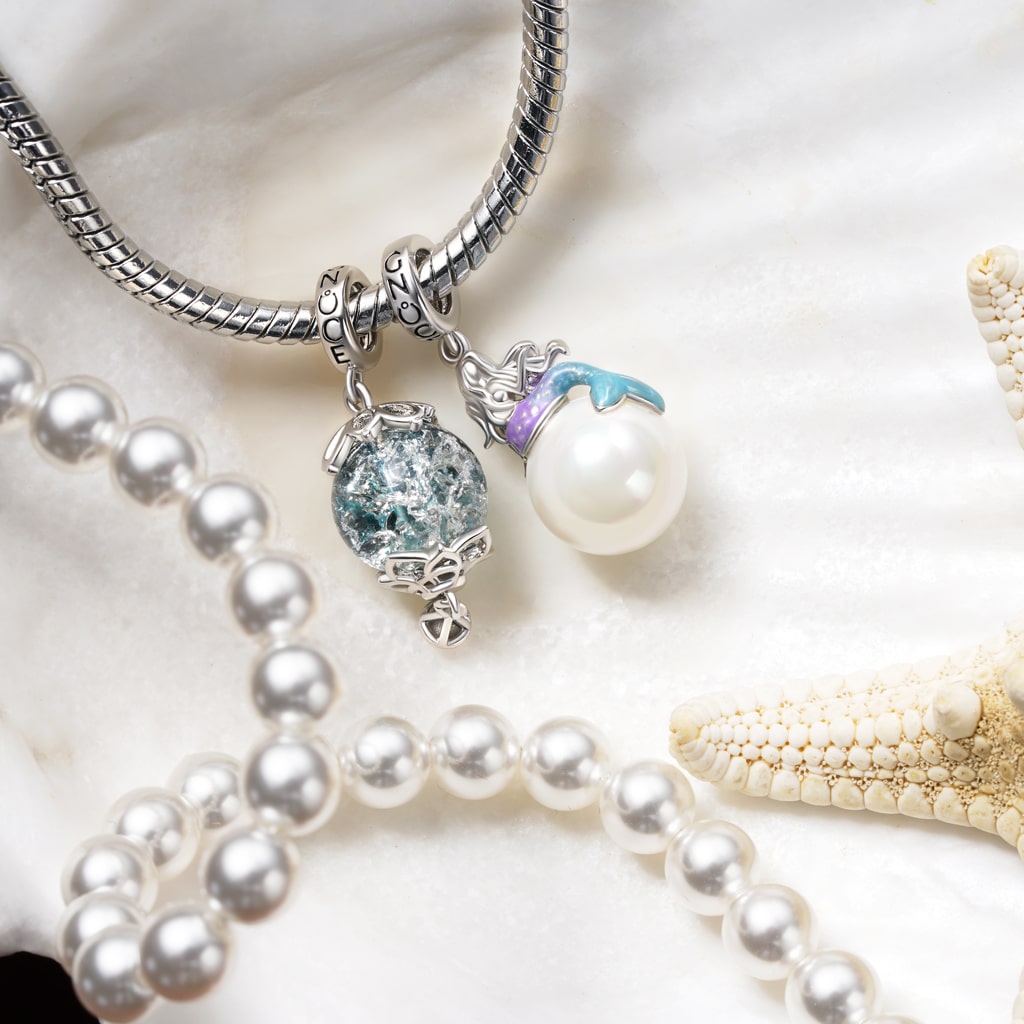 Gnoce Blue Hot Air Balloon Pendant Dangle Charm_3