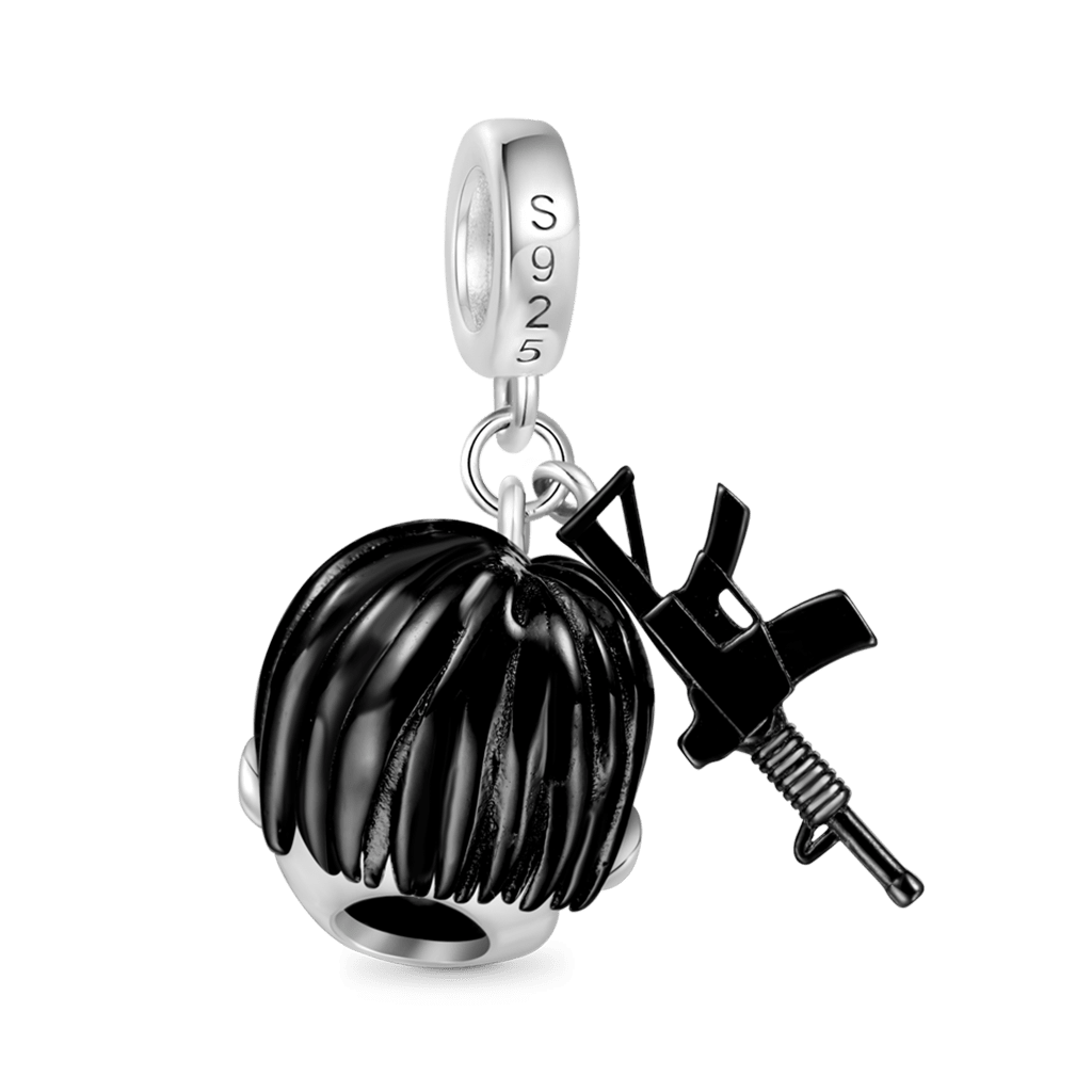 Gnoce Walking Dead Glenn Rhee Pendant Dangle Charm_2