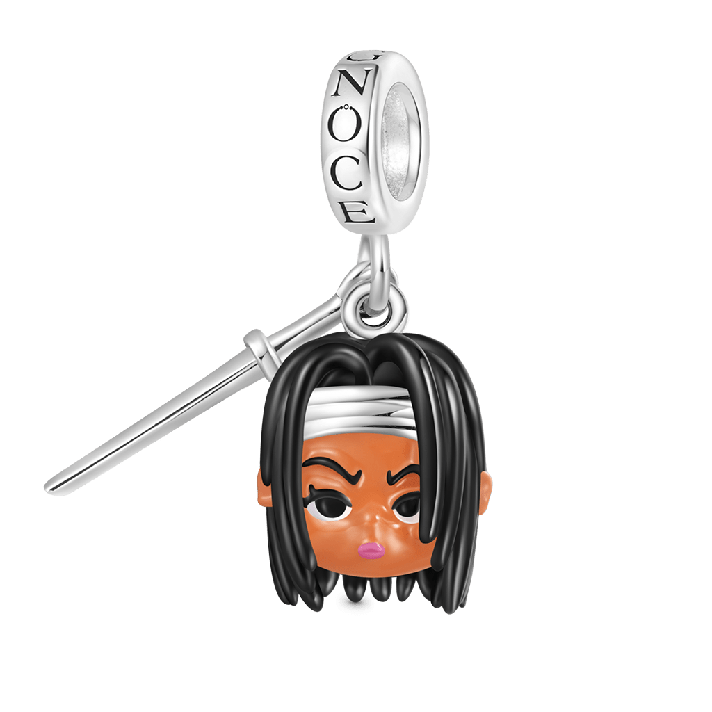 Gnoce Walking Dead Michonne Pendant Dangle Charm_1