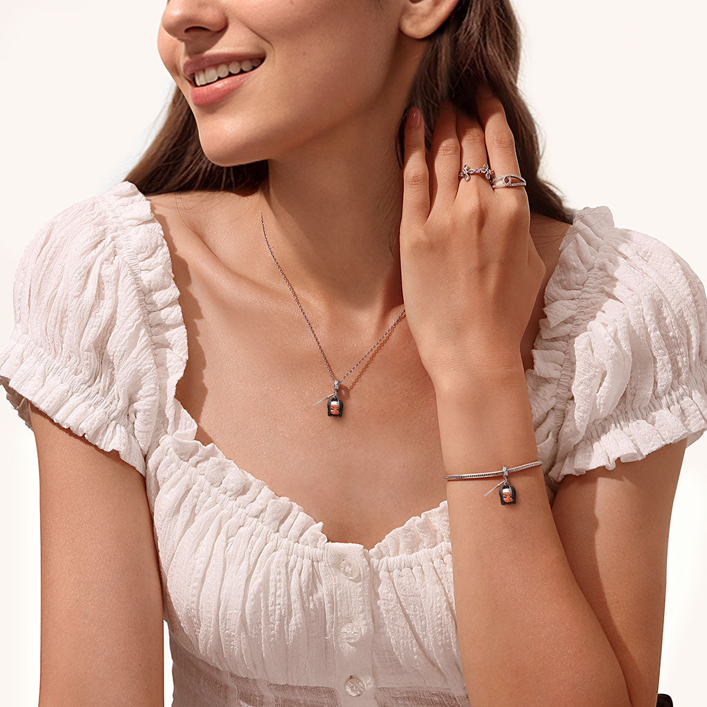 Gnoce Walking Dead Michonne Pendant Dangle Charm_4