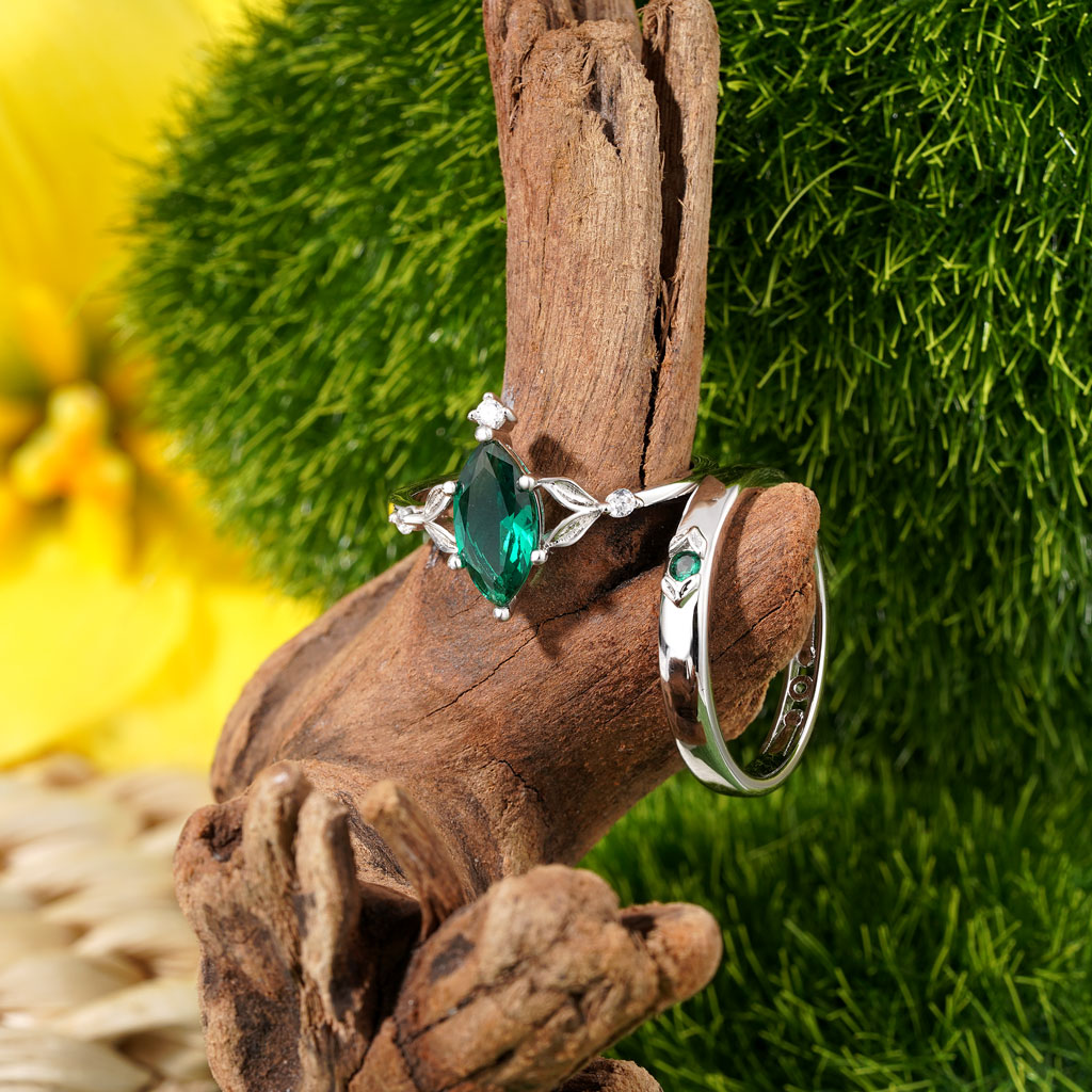 Gnoce Paraíba Tourmaline Men's Band_3