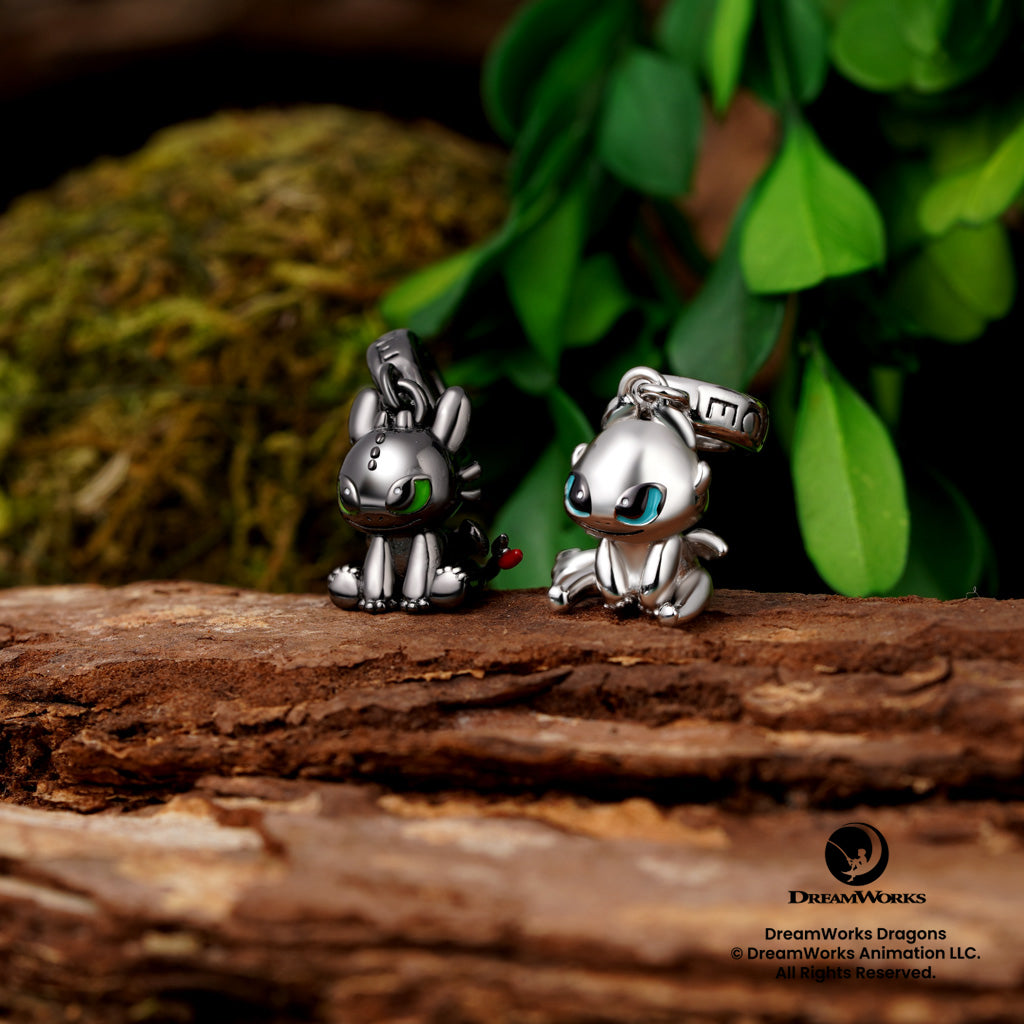 Gnoce How to Train Your Dragon Light Fury Pendant Dangle Charm_3