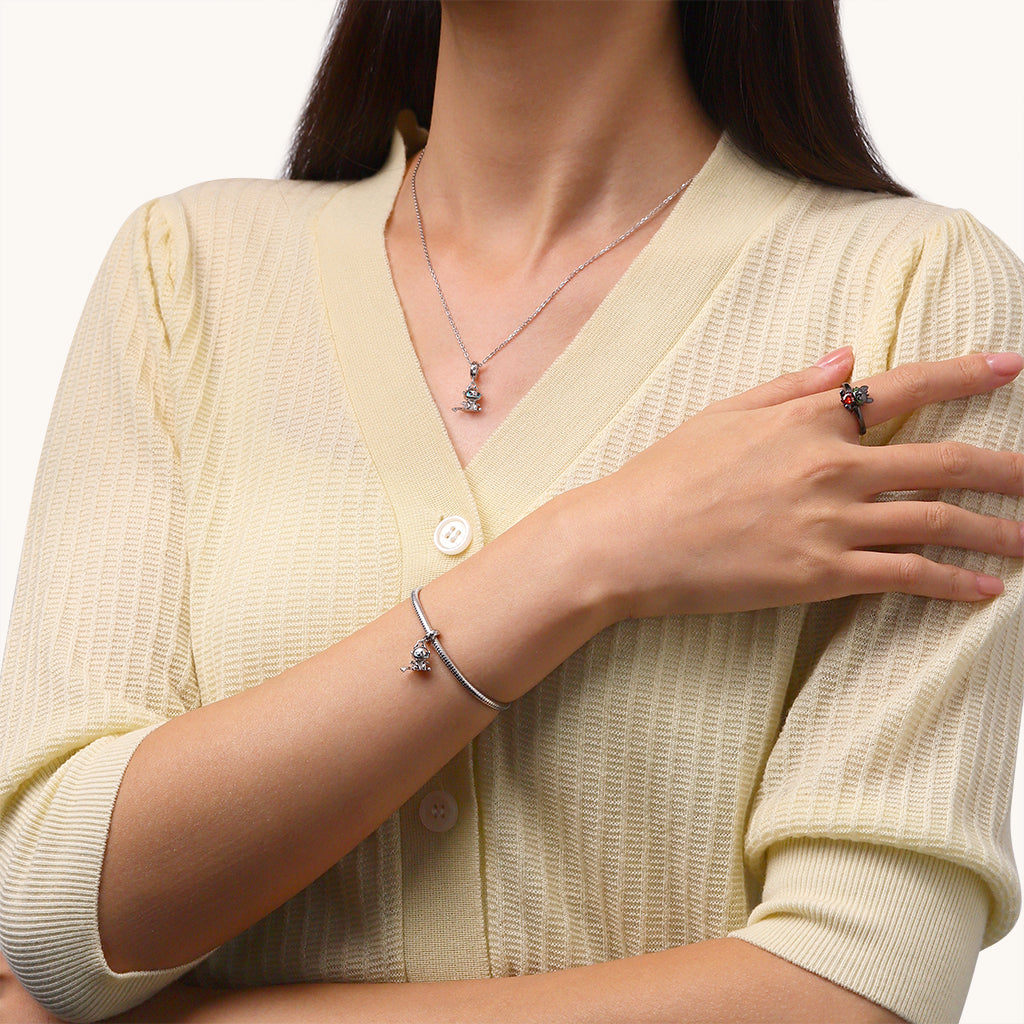 Gnoce How to Train Your Dragon Light Fury Pendant Dangle Charm_4