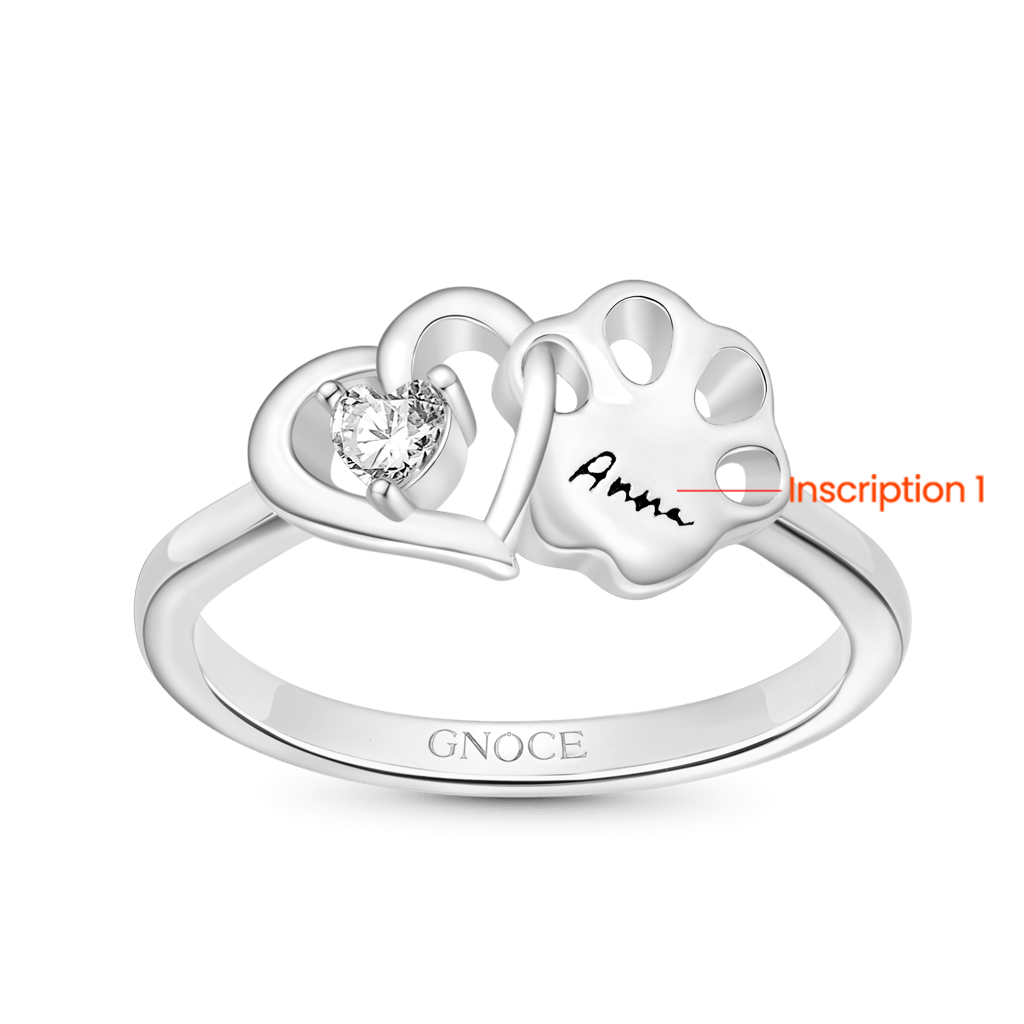 Gnoce Love Pet Engravable Ring_2