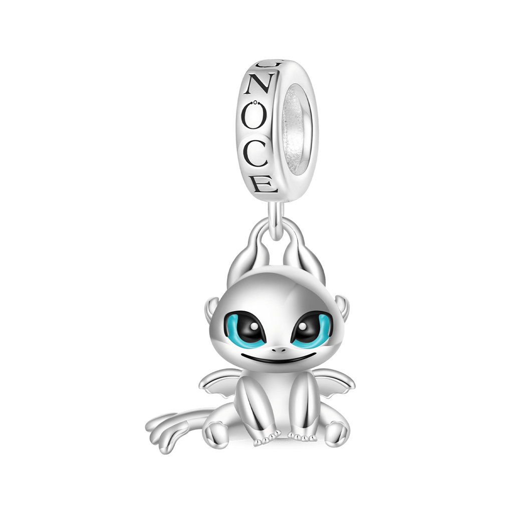 Gnoce How to Train Your Dragon Light Fury Pendant Dangle Charm_1