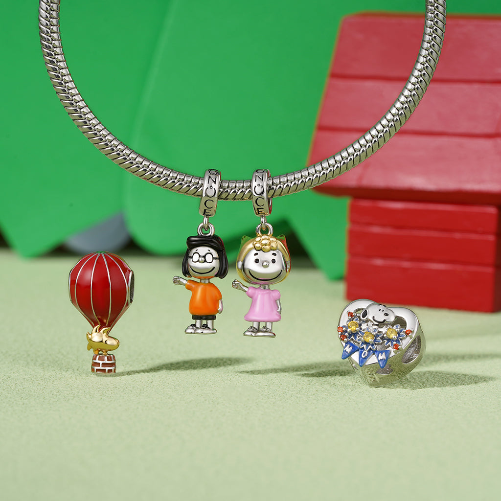 Gnoce Peanuts Marcie Pendant Dangle Charm_4