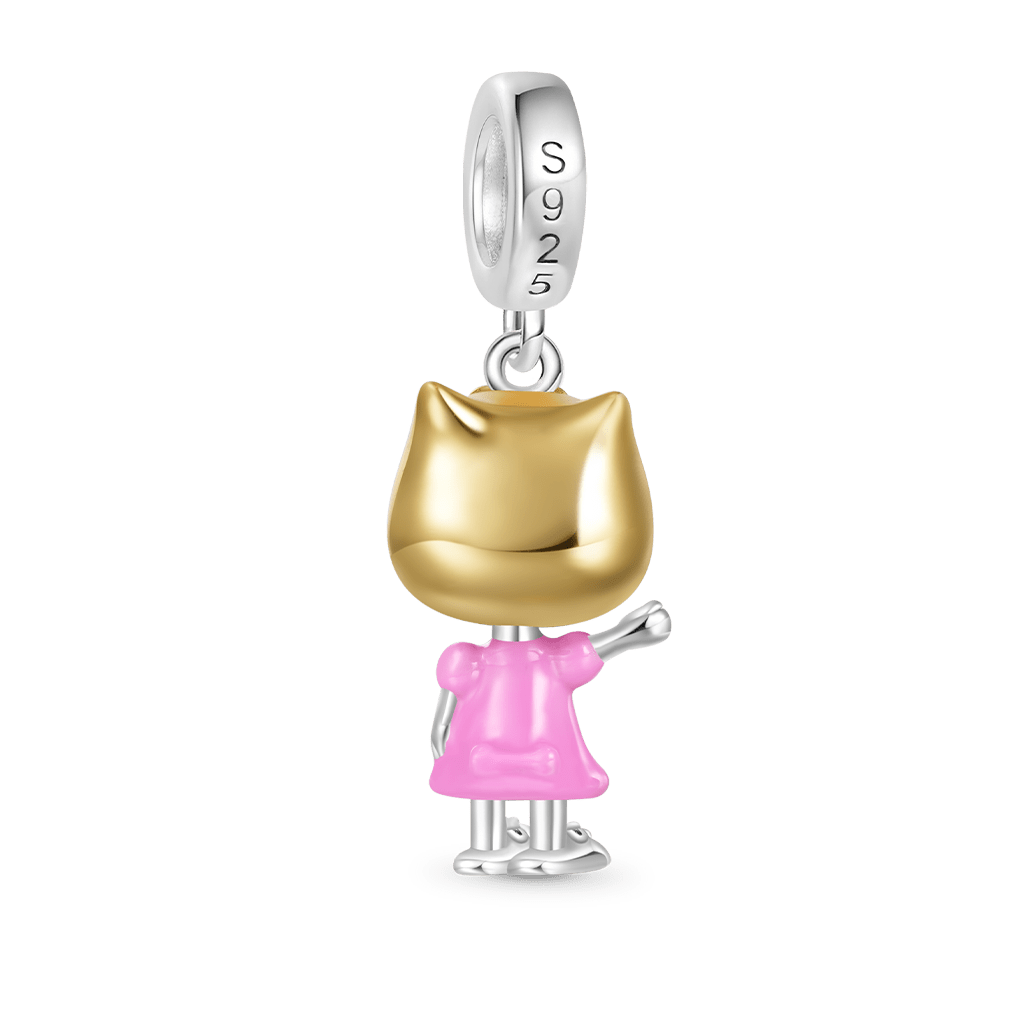 Gnoce Peanuts Sally Brown Pendant Dangle Charm_3