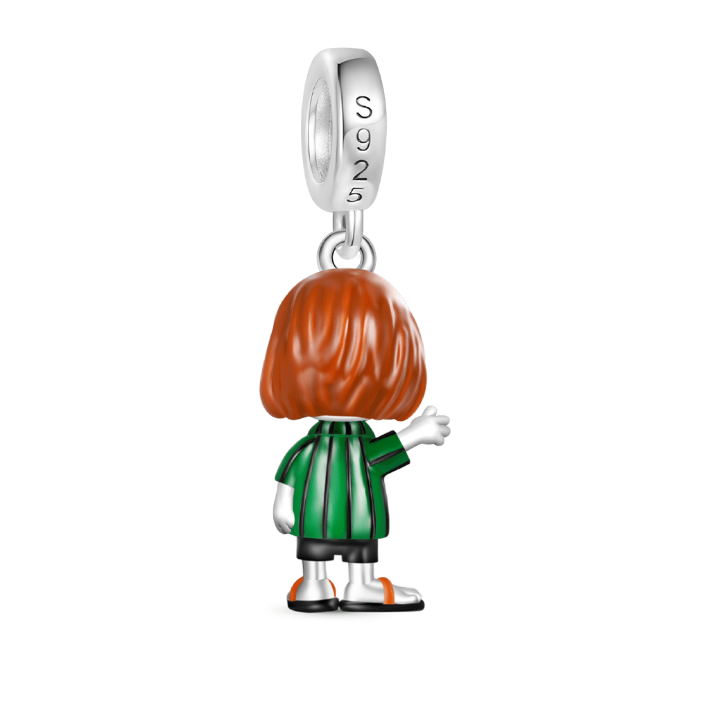 Gnoce Peanuts Peppermint Patty Pendant Dangle Charm_3