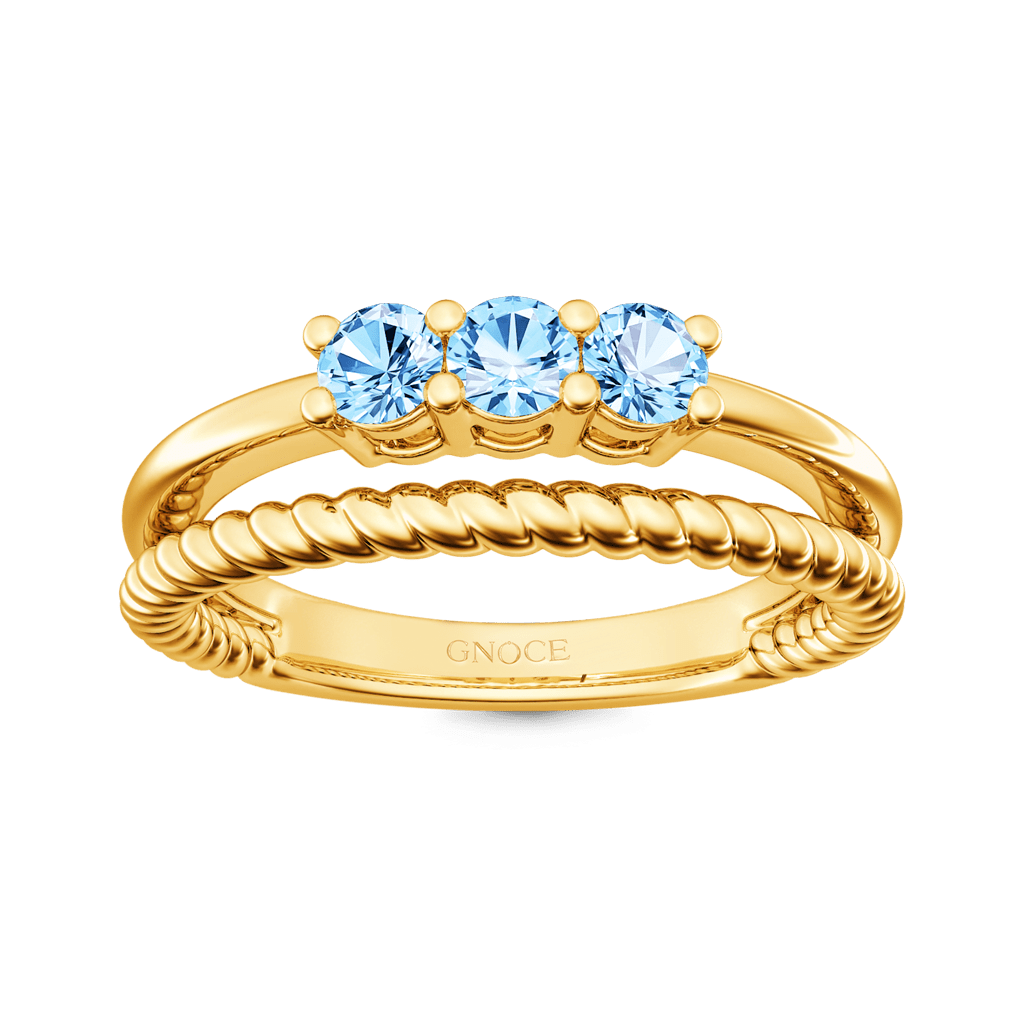 Gnoce Split Shank Engagement Ring_4