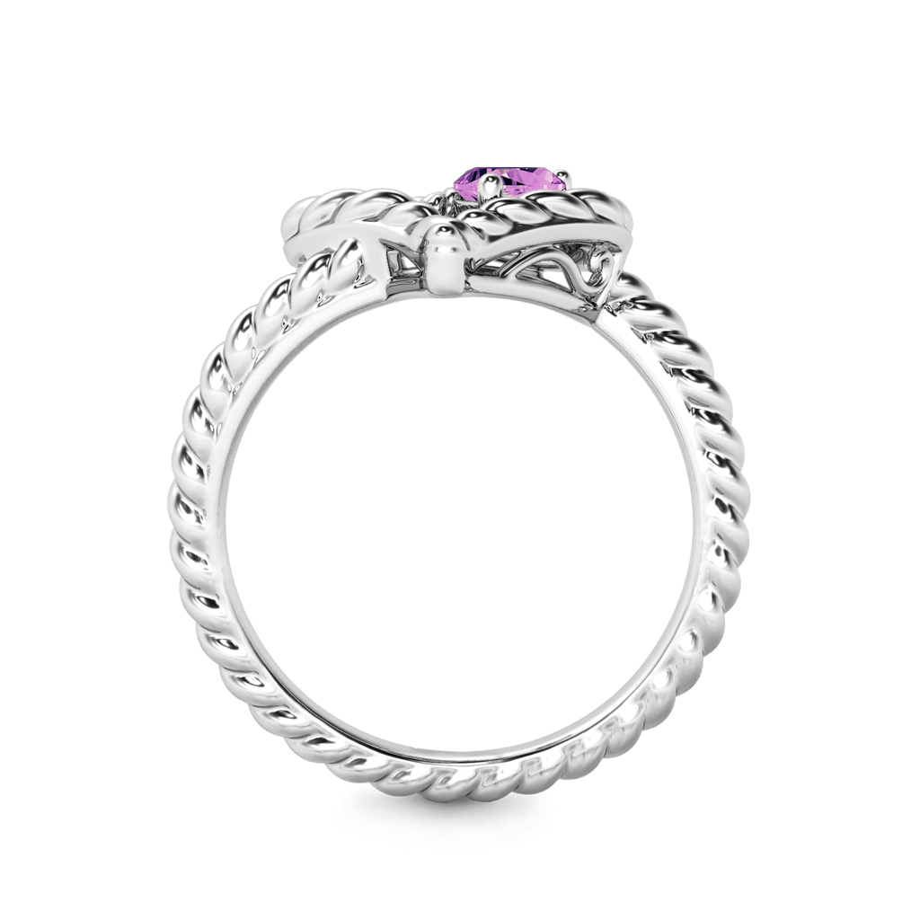 Gnoce Twisted Rope Heart Promise Ring_4