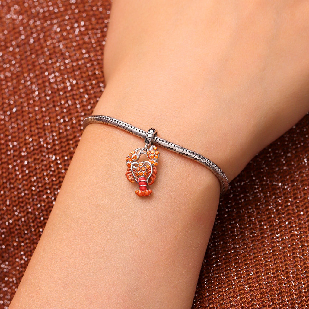 Gnoce Heated Color-changing Delicious Lobster Pendant Dangle Charm_7