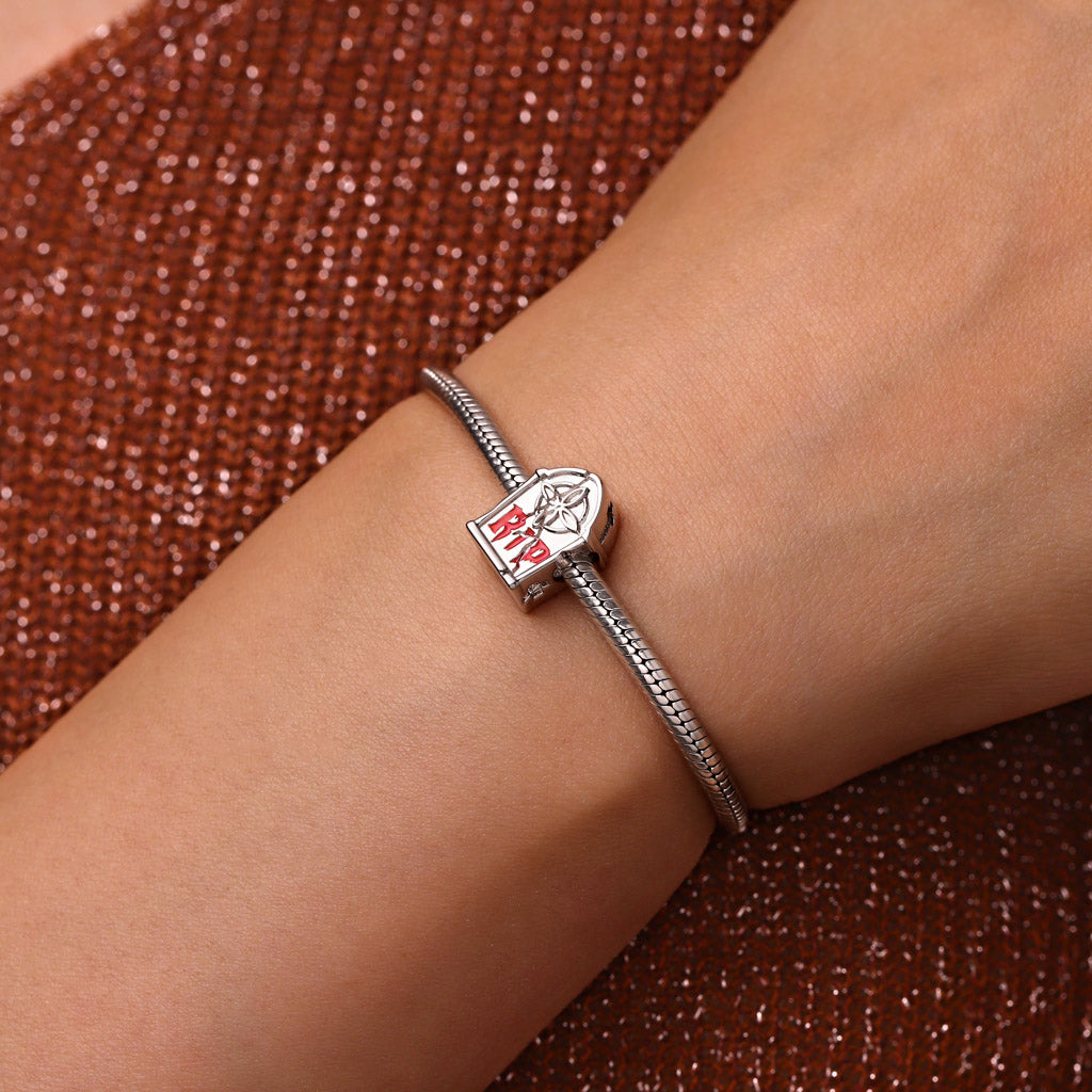 Gnoce Halloween Cracked RIP Tombstone Glow-in-the-Dark Charm_6