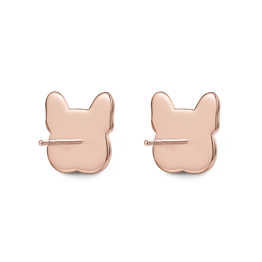 Gnoce Bulldog Stud Earrings_4