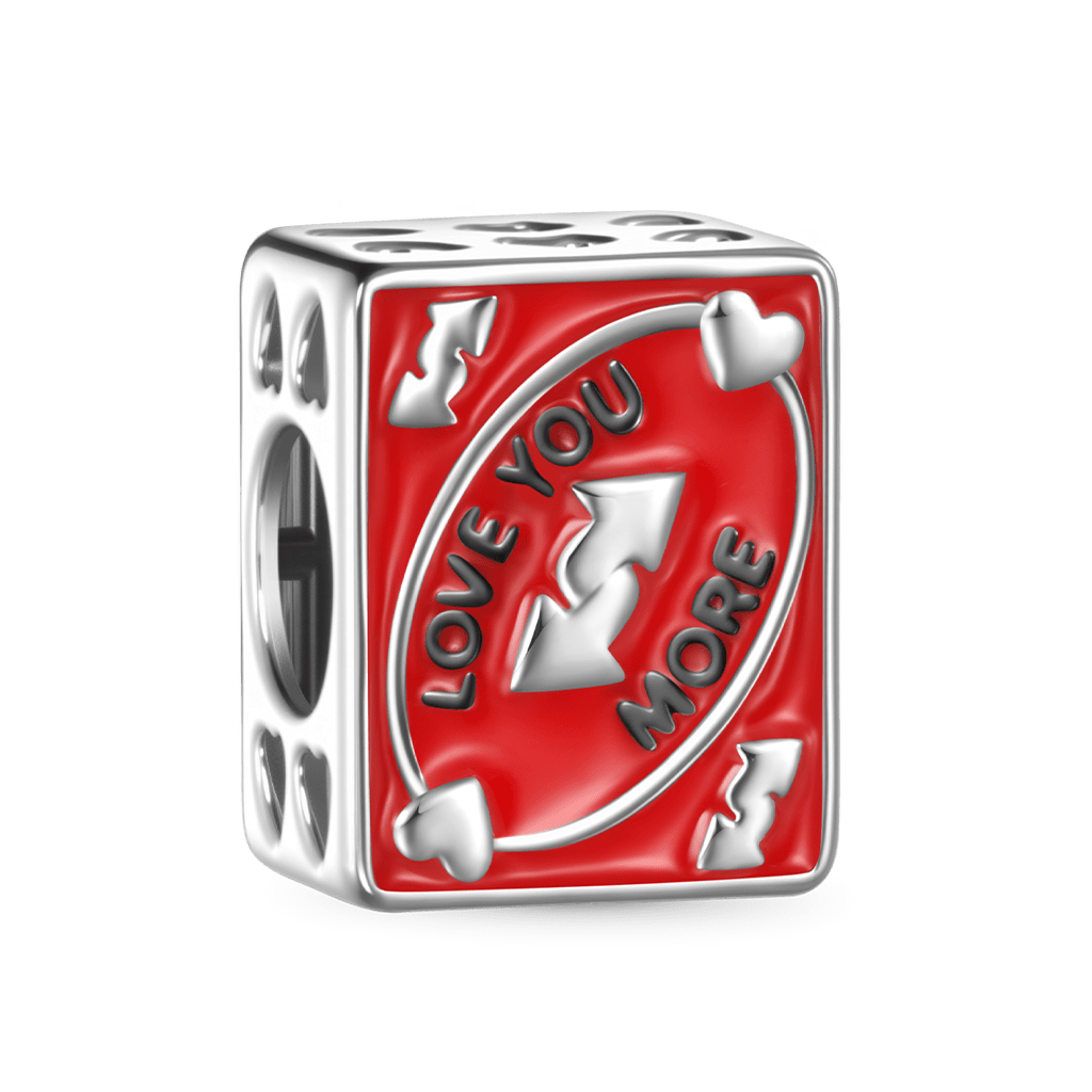 Gnoce Valentine's Day "Love You More" Card Charm_5