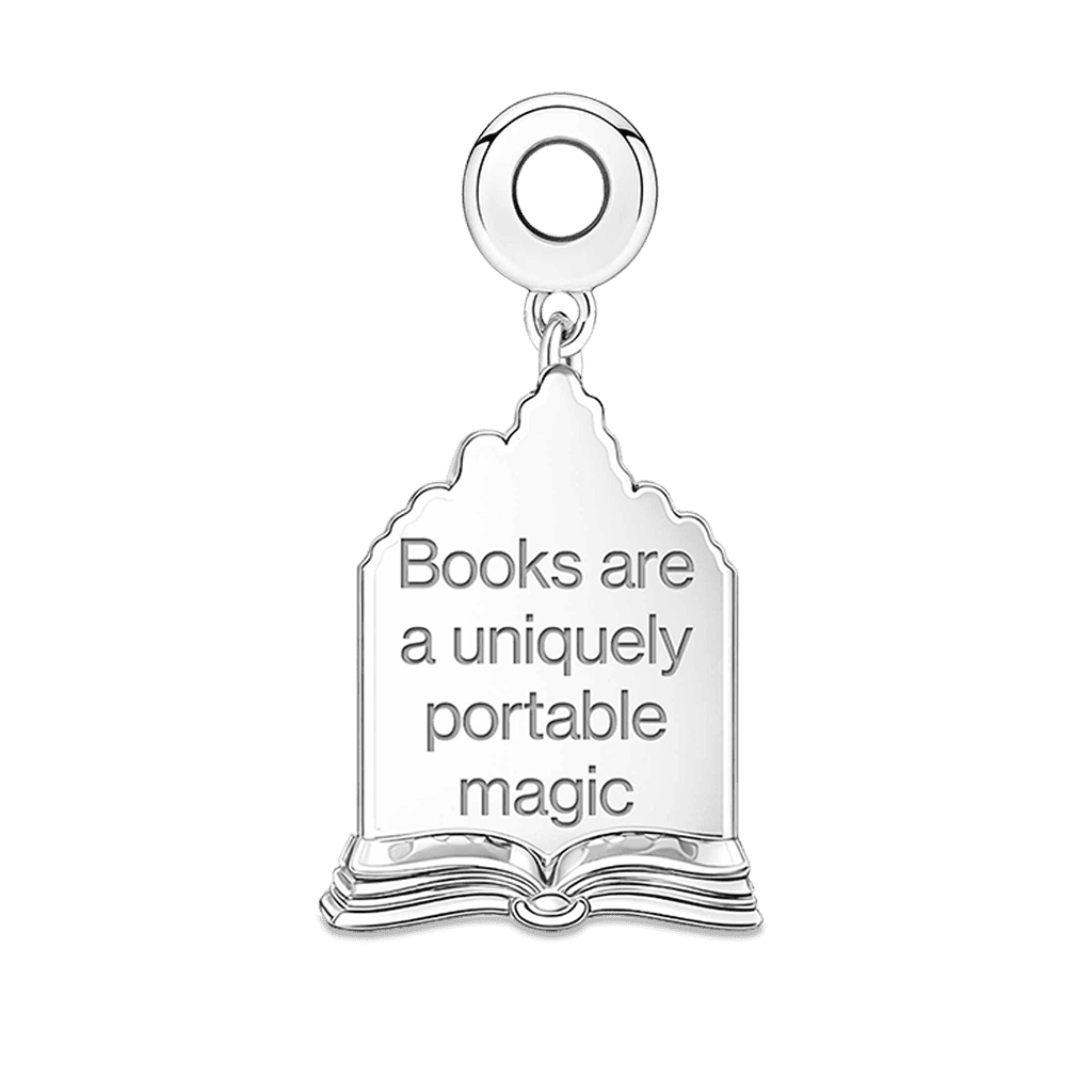 Gnoce Customized Reading Record Card Pendant Dangle Charm_6