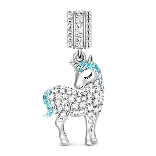 Gnoce "Divine Soul and Spirit" Unicorn Beads 925 Sterling Silver Charm Pendant fit for Bracelet/Necklace_1