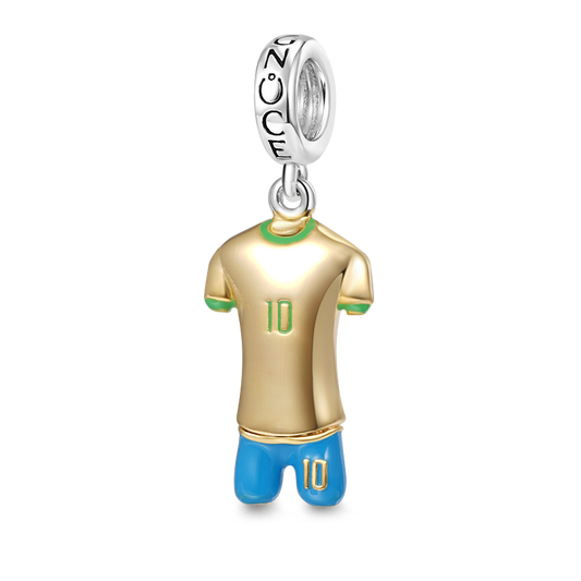 Gnoce Football Star Jerseys Pendant Dangle Charm_1