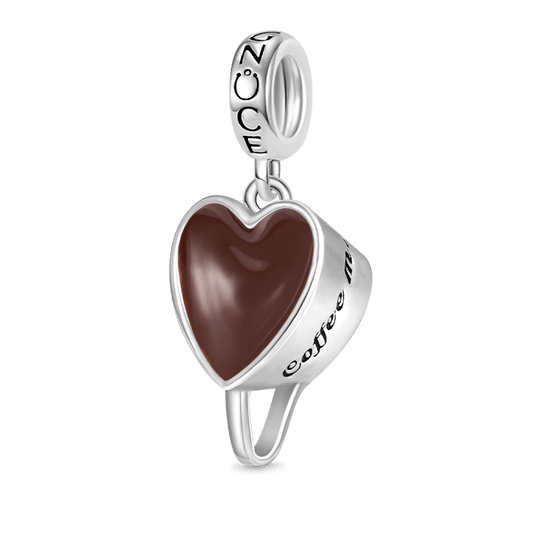 Gnoce Love Coffee Pendant Dangle Charm_1