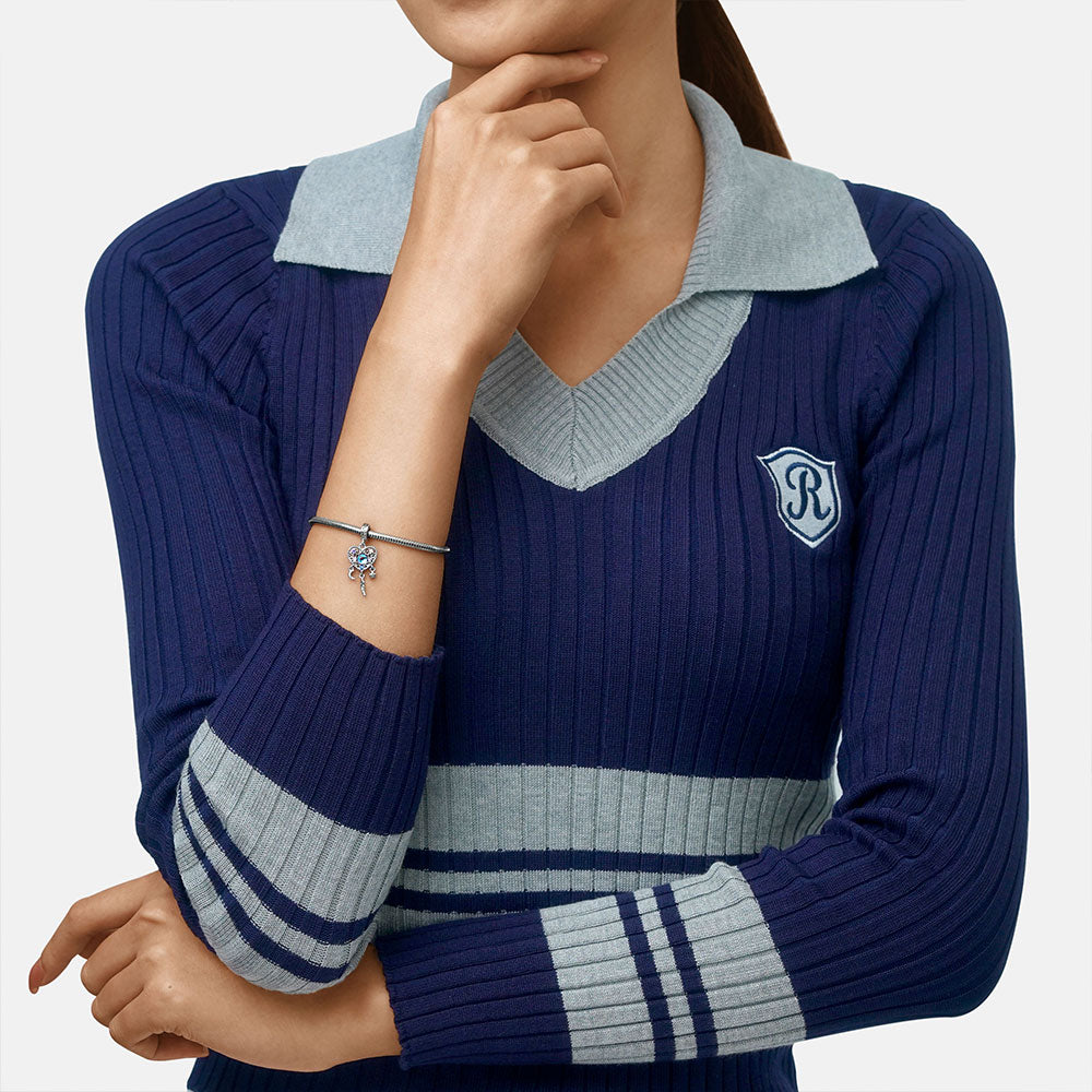 Gnoce Opal Dream Catcher Heart Pendant Dangle Charm_4