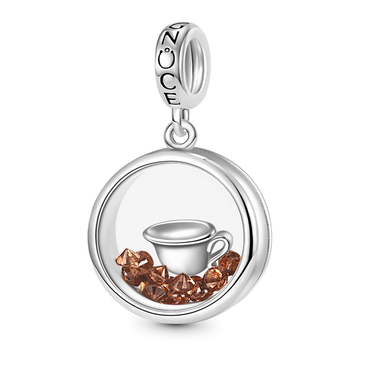 Gnoce Coffee Lover Pendant Dangle Charm_1