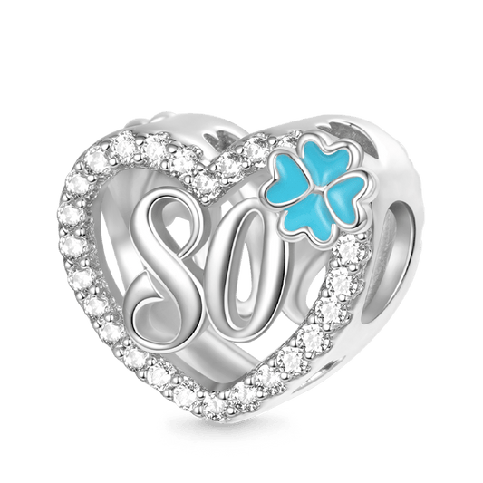 Gnoce Celebration 80th Birthday Heart Charm_1