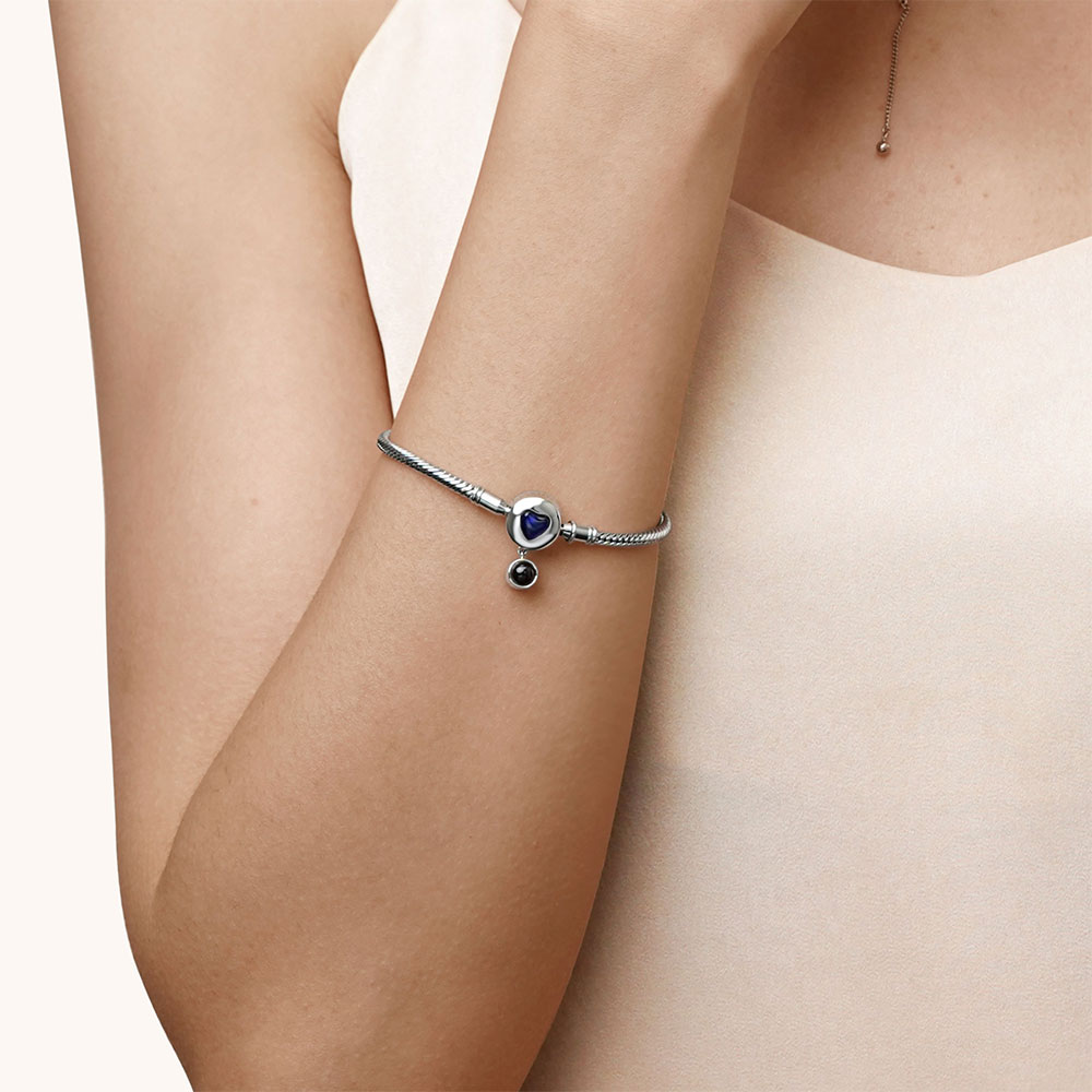 Gnoce Projection Mood Basic Snake Chain Bracelet_5