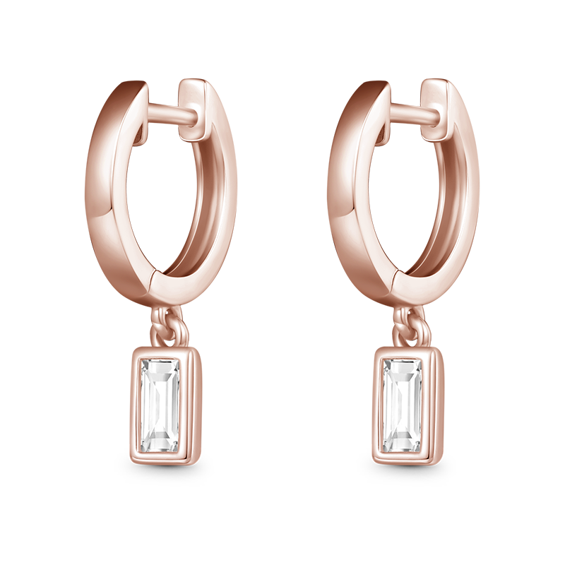 Gnoce Square CZ Drop Earrings_2