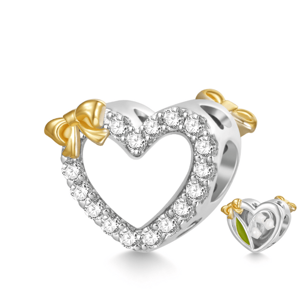 Gnoce Colgante Con Nombre Grabable En Forma De Corazón Lirio Del Valle