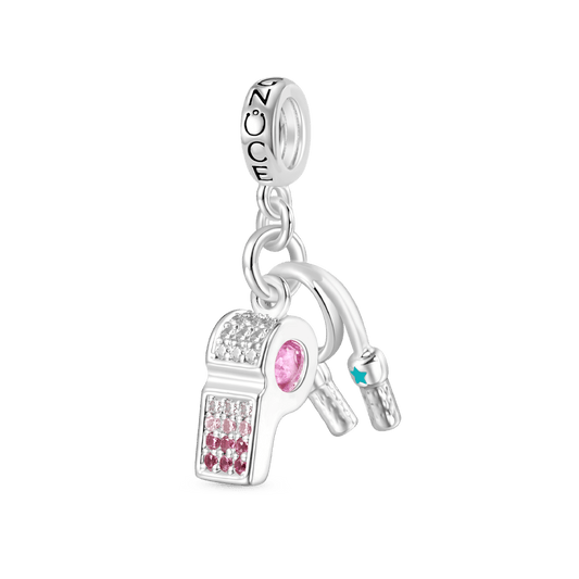 Gnoce Whistle Jump Rope Pendant Dangle Charm_1
