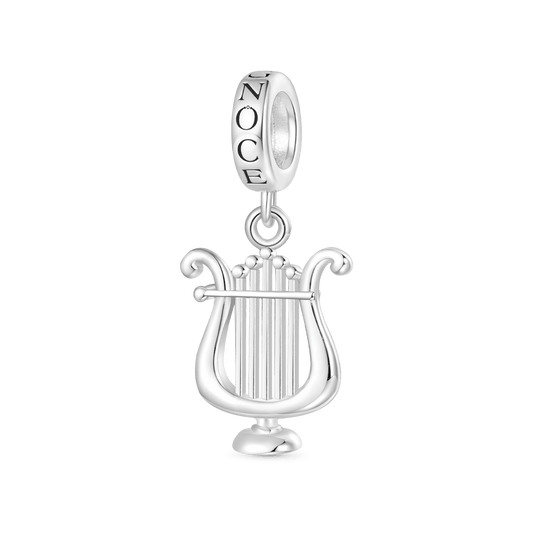 Gnoce Ancient Greek Lyre Pendant Dangle Charm_1