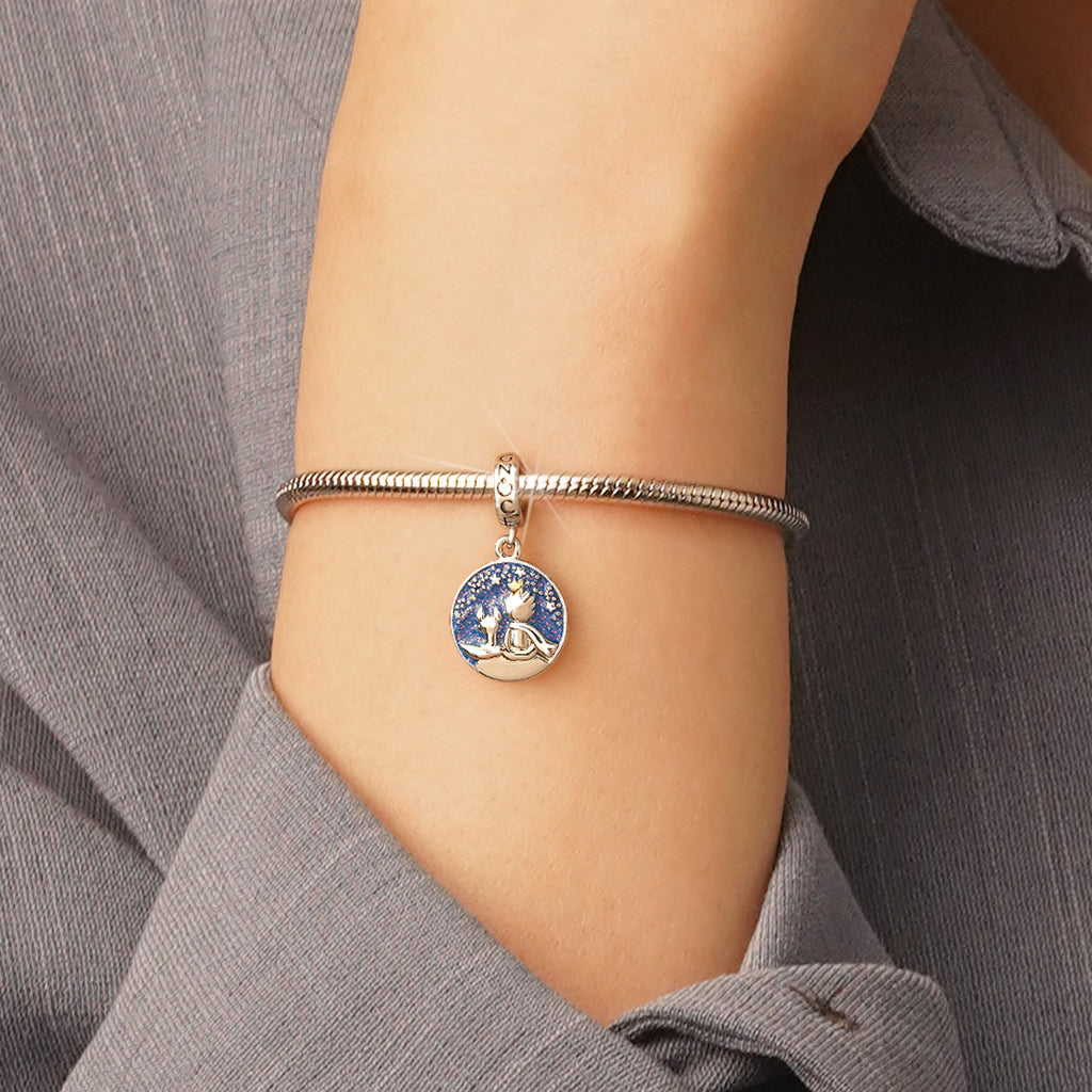 Gnoce Little Boy Fox Pendant Dangle Charm_6