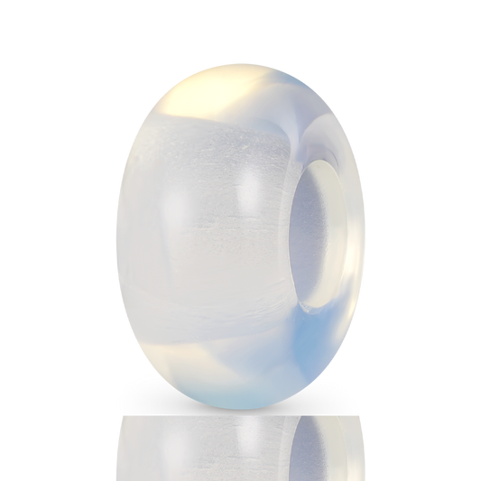 Gnoce Synthetic Opal Circle Large Hole Charm_1