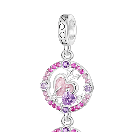Gnoce Romantic Love Universe Pendant Dangle Charm_1