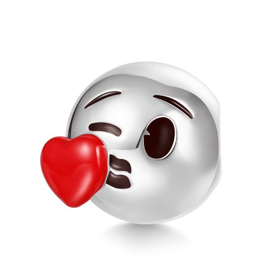 Gnoce emoji Face Blowing Kiss Charm_1