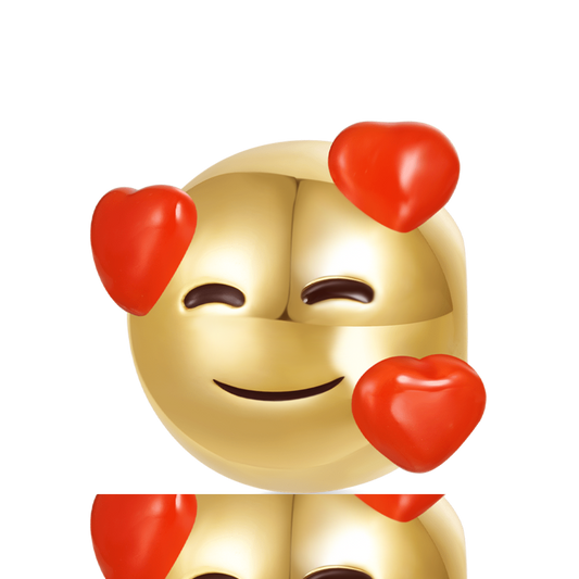 Gnoce emoji Smiling Face with Hearts Charm_1