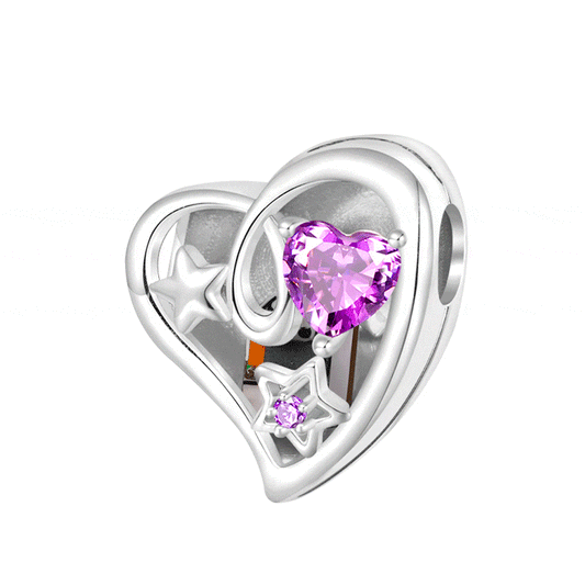 Gnoce Magic Wand Sensor Light-up Wireless Pink Heart Charm_1