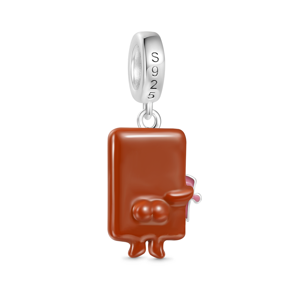 Gnoce Matching Pancake 's Heart  Pendant Dangle Charm_2