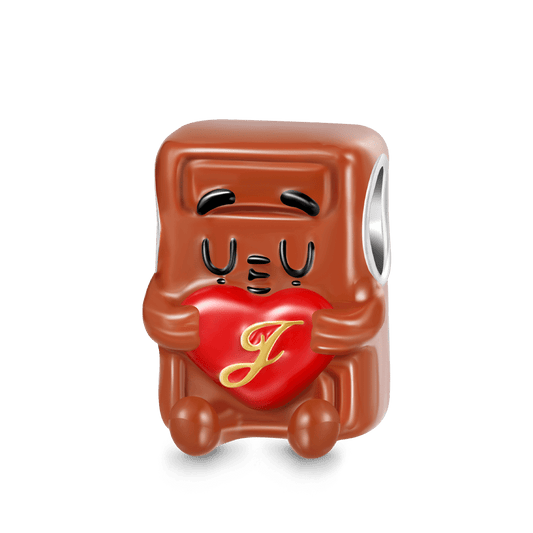 Gnoce Choco Initial Letter Personalized Charm_1