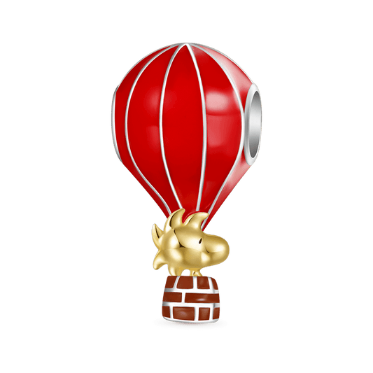 Gnoce Peanuts Woodstock Hot Air Balloon Ride Charm_1
